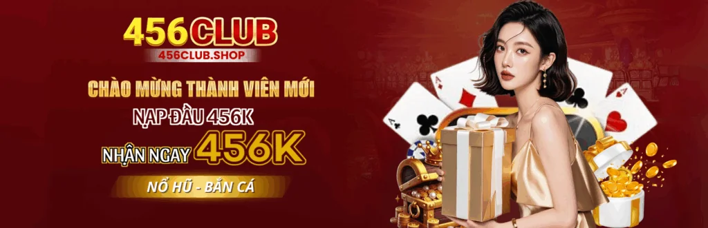 456Club Shop - Nhà Cái Uy Tín #1 | Nhận Ngay 456K Thưởng Chào Mừng 1 456Club Banner